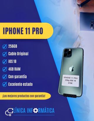 iPhone 11 Pro 256GB – Garantía y batería top