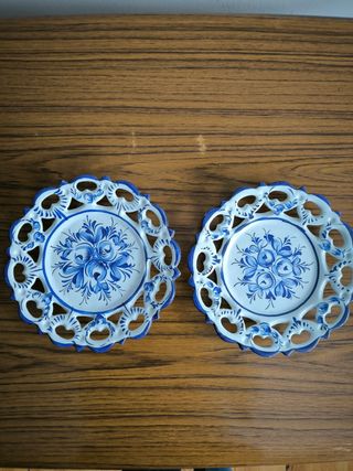 Platos cerámica portuguesa | 2uds