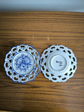 Platos cerámica portuguesa | 2uds