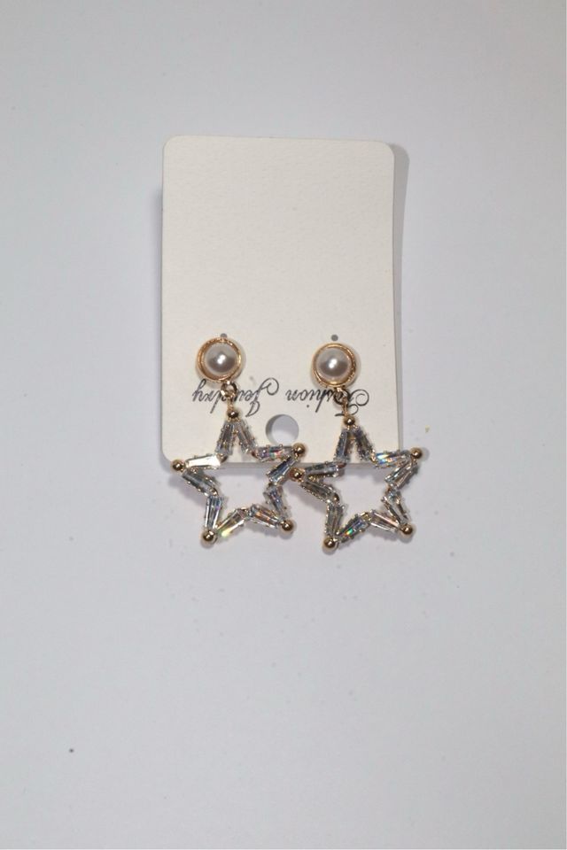 Aretes Estrella Perla
