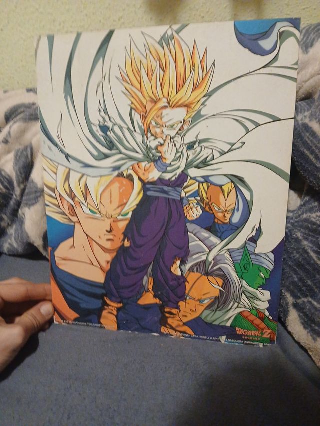 3 láminas de madera Dragon Ball Z