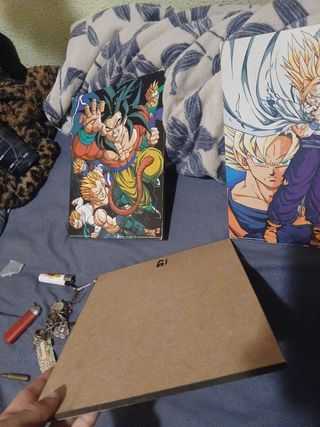 3 láminas de madera Dragon Ball Z
