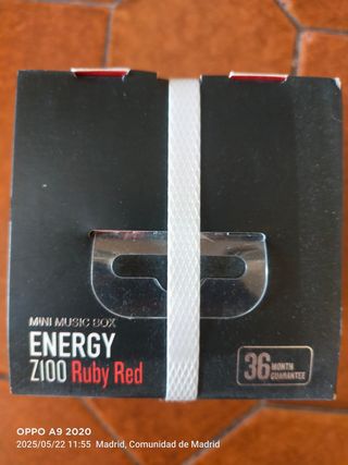 Energy Sistem Z100 Mini Music Box Rojo