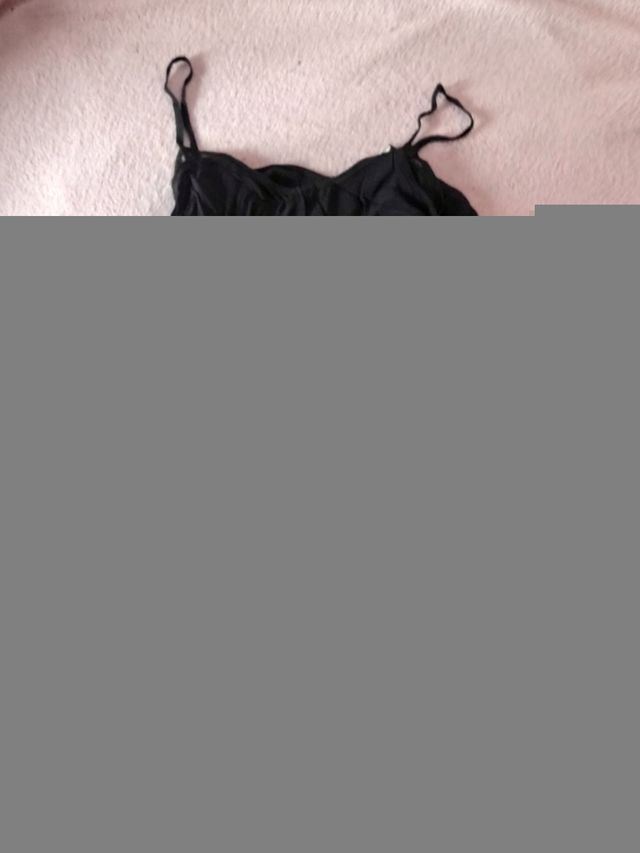 Vestido negro Mango - verano