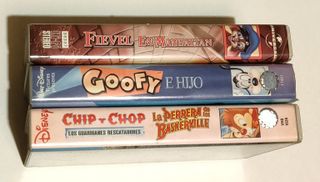 LOTE 3 PELÍCULAS VHS