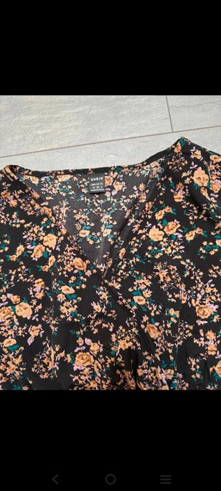 Conjunto flores (pantalón y top).