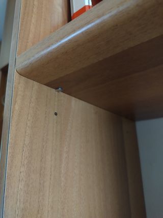 2 Librerie antigraffio tinta noce