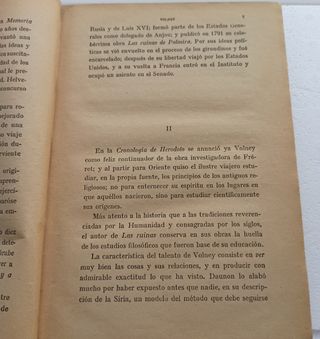 LAS RUINAS DE PALMIRA. Conde de Volney. Antigüedad