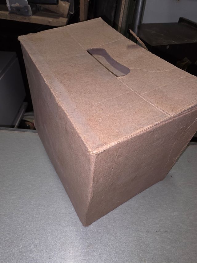 Receptor de telefone, antiga recepcionista - Cinza