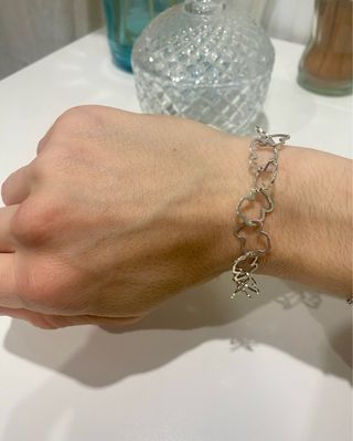 Pulsera Tous ositos plata