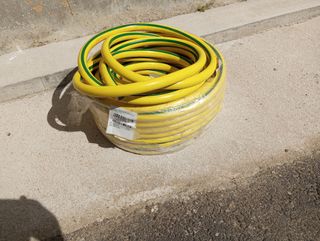MANGUERA FLEXIBLE YELLOW GARDEN 25X32  50 metros.