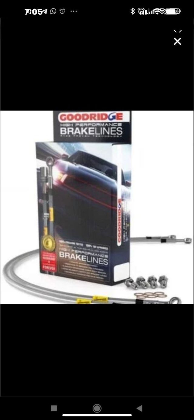 Latiguillos Freno Goodridge Clio 3