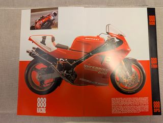 Brochure Ducati 888 Strada, Sp5, Superbike