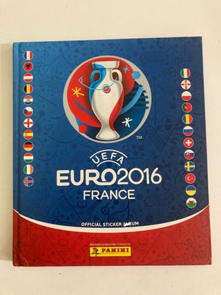 Álbum completo Euro Francia 2016-Tapa dura-Panini