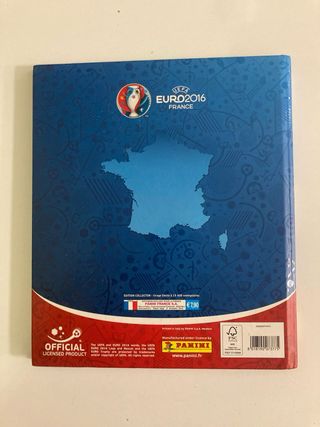 Álbum completo Euro Francia 2016-Tapa dura-Panini