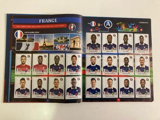 Álbum completo Euro Francia 2016-Tapa dura-Panini