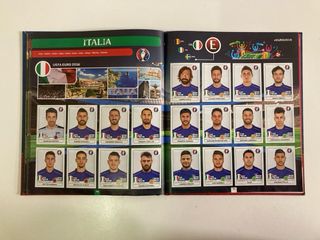 Álbum completo Euro Francia 2016-Tapa dura-Panini