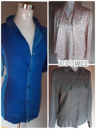 Lotto 3 camicie donna