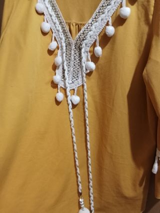 Blusa Amarilla Elegante