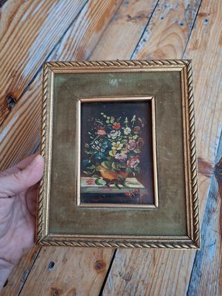 Quadro fiori vintage