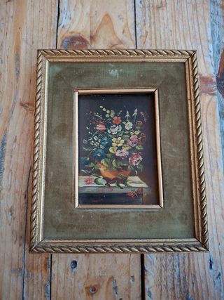 Quadro fiori vintage