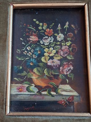 Quadro fiori vintage