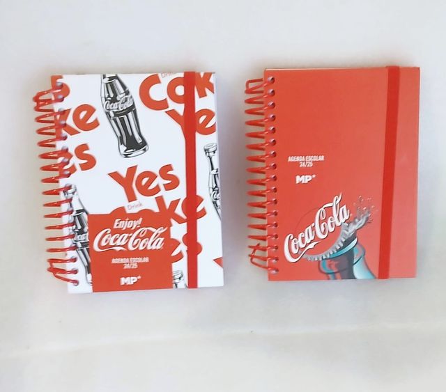 Libretas notas  logo Coca Cola