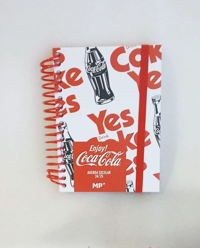 Libretas notas  logo Coca Cola