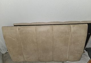 Cabecero cama 90cm beige
