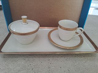 Set Zuccheriera e tazzina caffè in porcellana