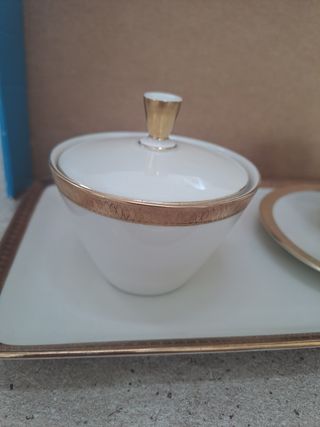 Set Zuccheriera e tazzina caffè in porcellana