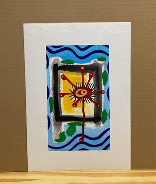 Acuarela original - Arte contemporáneo