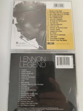 BOB DYLAN + LENNON, CDs