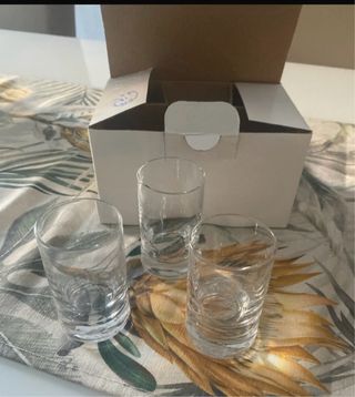 Vasos licor - Cristal