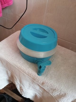 Garrafa plegable camping