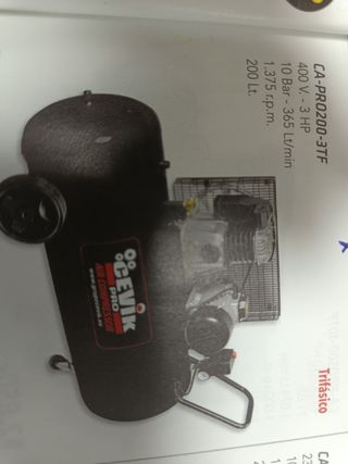 Compresor CA-PRO200 3TF - 200L