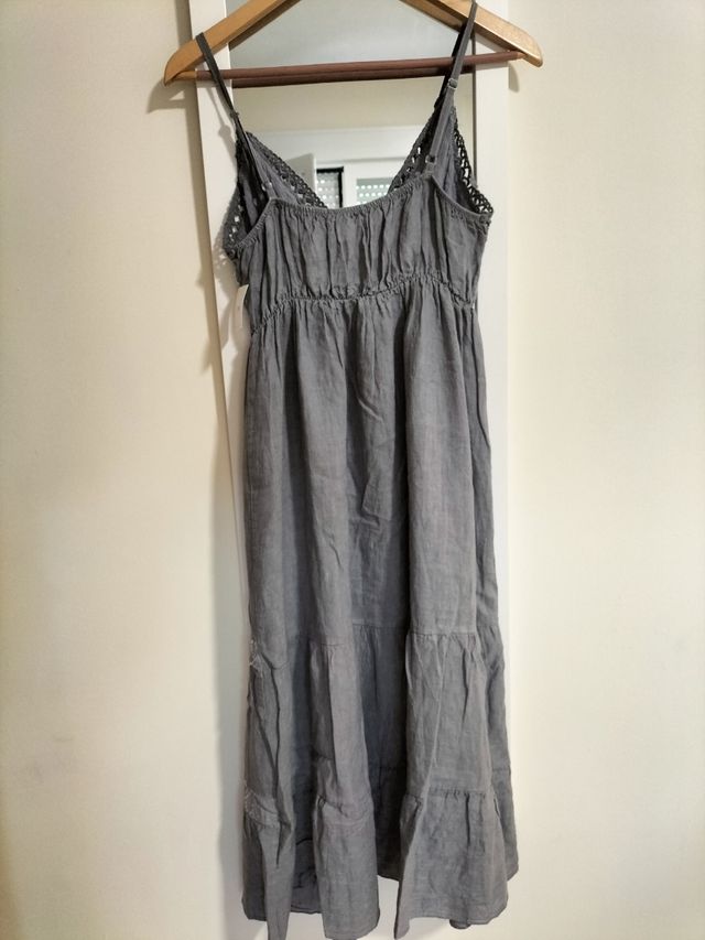 Vestido gris verano
