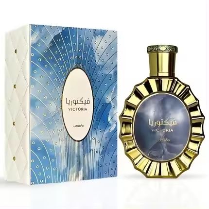 Perfume Victoria Lattafa - Azul y Dorado