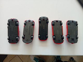 5 Macchinine Ferrari in scala 1/16 marca Maisto
