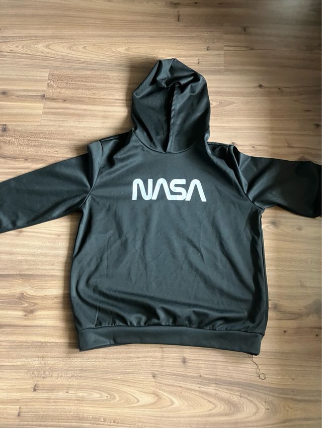 Sudadera NASA negra