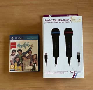 SingStar MegaHits + 2 Micrófonos