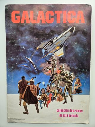 Album COMPLETO Galactica ED. MAGA 1978