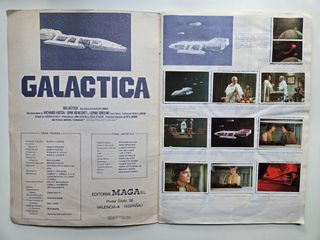 Album COMPLETO Galactica ED. MAGA 1978