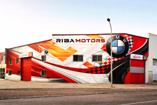 PINTOR cierre persiana GRAFFITI Mecanica arte deco