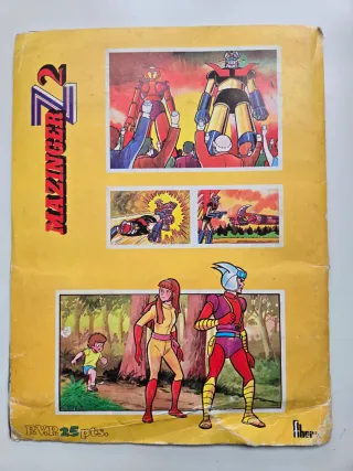 Album COMPLETO Mazinger Z 2, Ed Fher