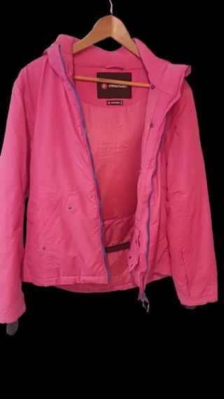 Chaqueta nieve rosa Mountain talla 40