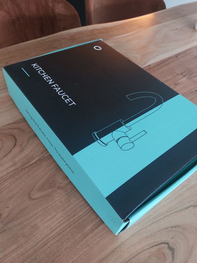 Grifo cocina negro mate