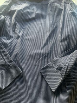 Camisa Massimo Dutti rayas azul - talla XL