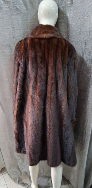 Cappotto  marrone donna taglia 54 originale...