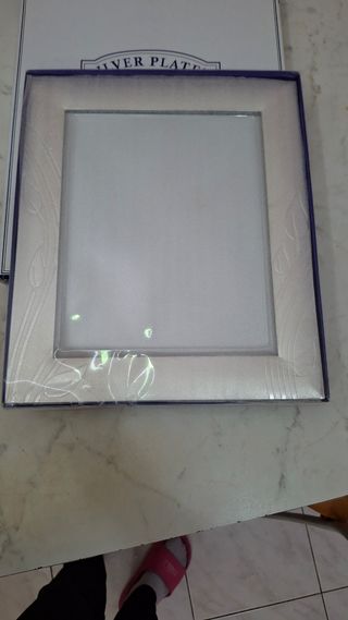 Cornice silver plated